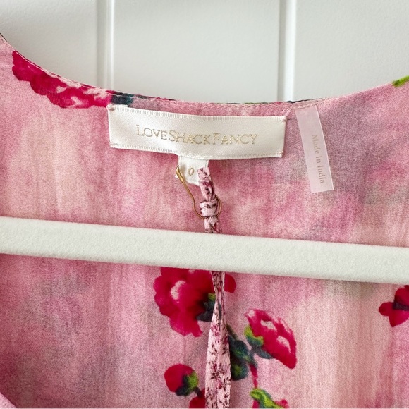 Loveshackfancy Coralie Dress Desert Pink - Picture 9 of 11